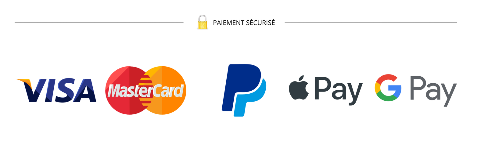 Logo de paiement des produits